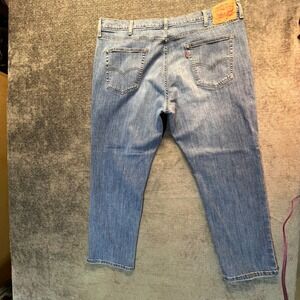 Levi Strauss 541 Athletic Fit Mens Jeans Blue Denim Size 42W x 32L